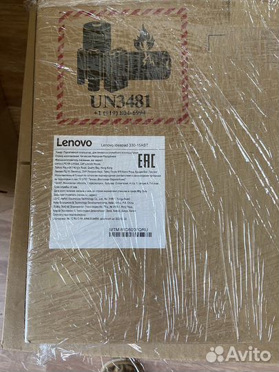 Ноутбук lenovo ideapad 330-15AST