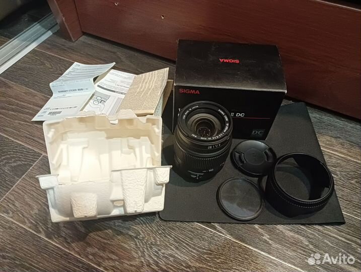 Объектив sigma для sony 18-200mm F 3.5-6.3 DC