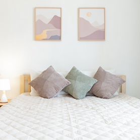 Квартира-студия, 25 м², 2 кровати