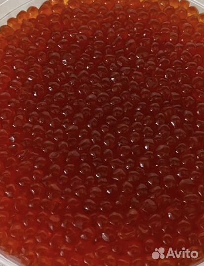 Красная икра кеты