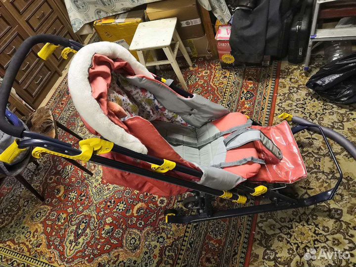 Коляска санки