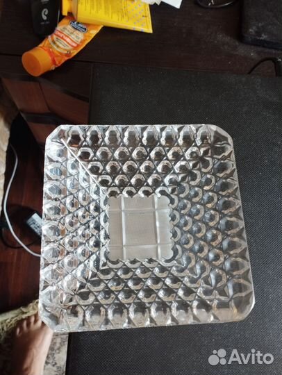 Салатник хрустальный,времён СССР