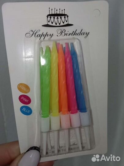 Свечи на торт