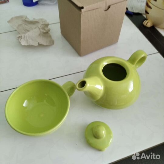 Заварочный чайник+чашка