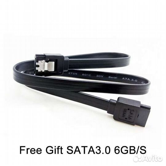 Кабель питания и SATA