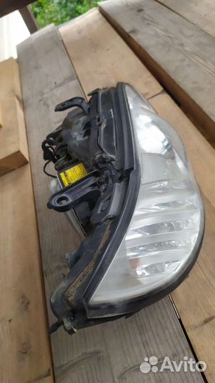 Фары с омывателем на Subaru BL/BP