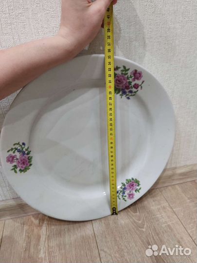 Блюдо дулевский фарфор большое