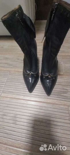 Ботильоны натуральная кожа Италия