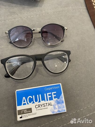 Линзы контактные -4