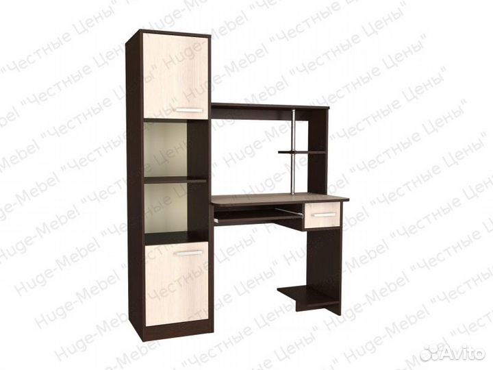 Компьютерный стол с пеналом 