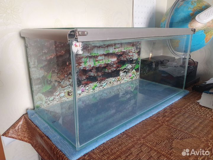 Аквариум 90 литров б/у