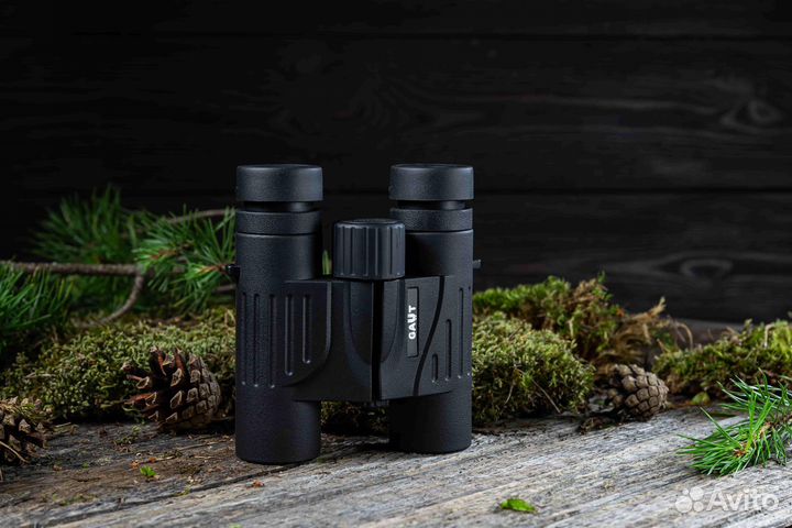 Бинокль gaut Avior 10x25, призмы Roof