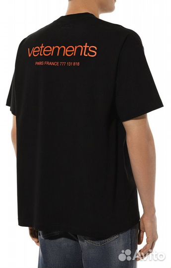 Мужская футболка vetements (Арт.48659)