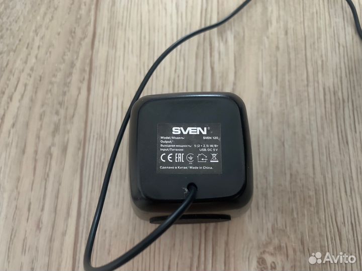 Колонки Sven 120 для компьютера