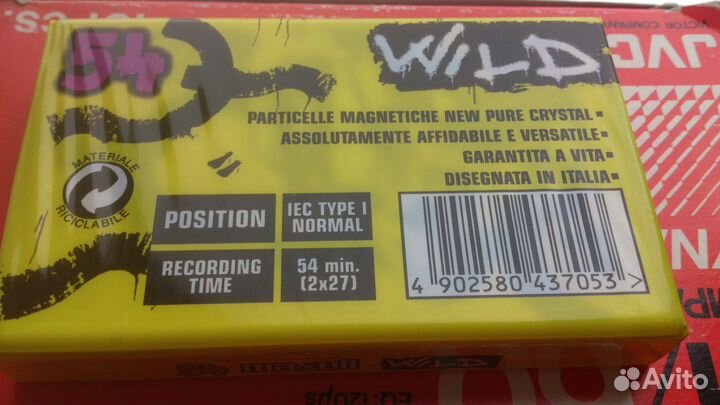 Аудиокассета Maxell Wild 54