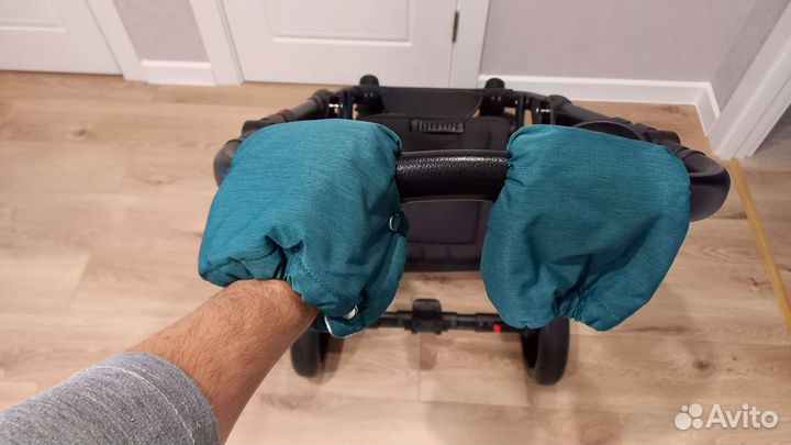 Детская коляска 3 в 1 adamex бу