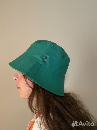 Панама zara зеленая
