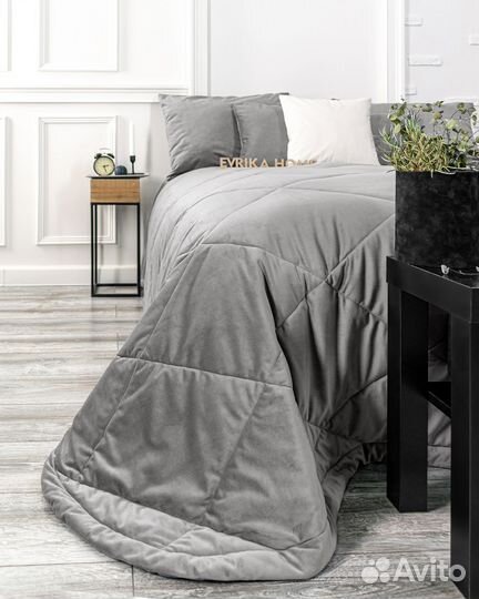 Покрывало бархат Беллиссимо хрустальный