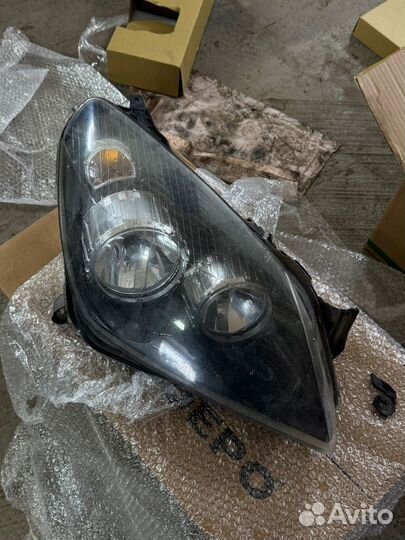 Фары на opel astra h