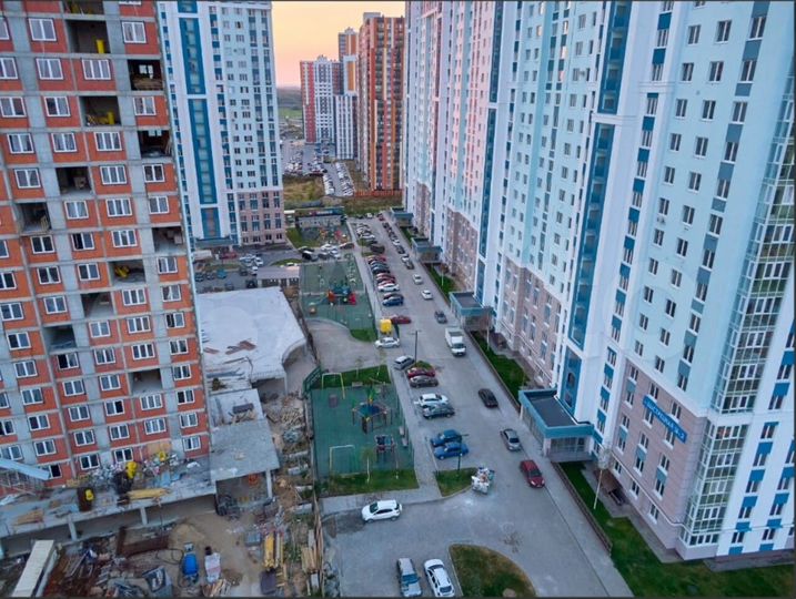 2-к. квартира, 55,2 м², 20/25 эт.