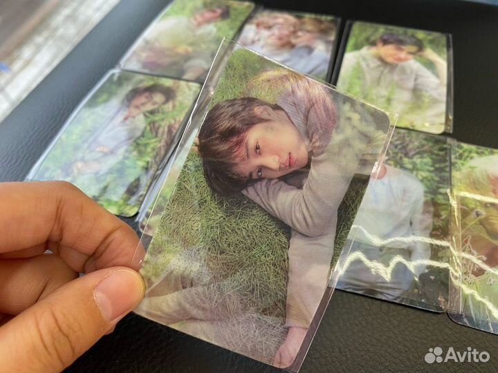 Карта с голографией k-pop EXO