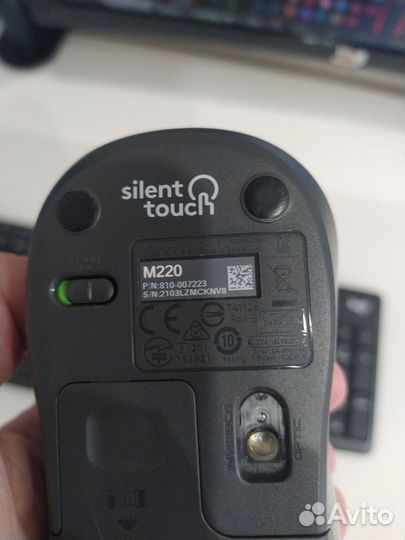 Клавиатура+мышь беспроводная Logitech MK295 Silent