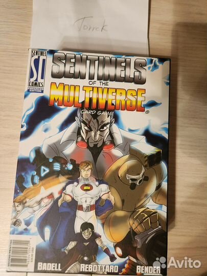 Sentinels of the Multiverse с дополнением Villains