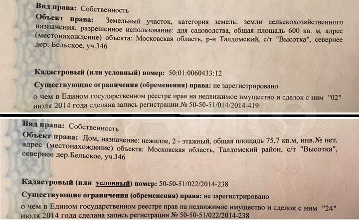 Участок 6 сот. (СНТ, ДНП)