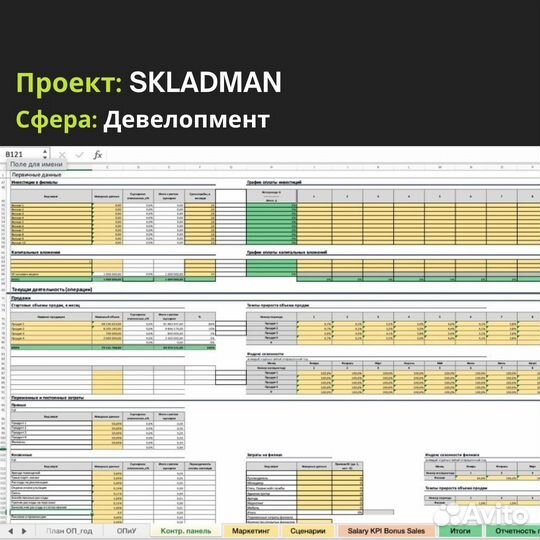 Разработка бизнес-плана для международного стартап