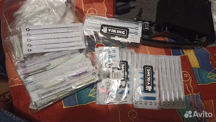 Тату машинки индукция набор