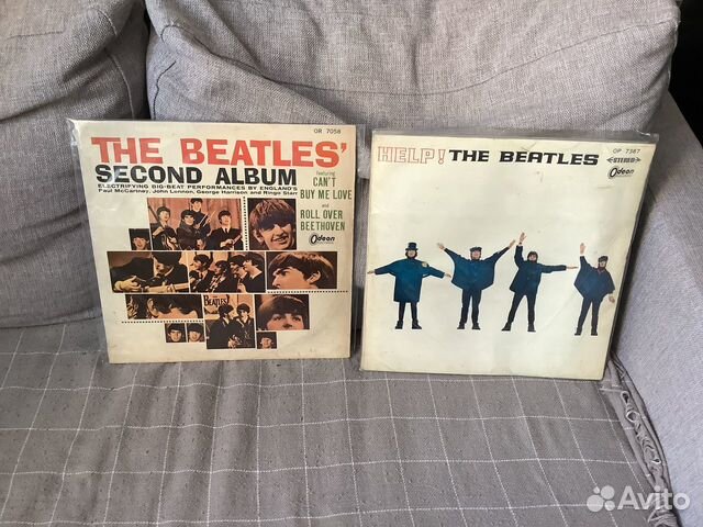 Виниловые пластинки The Beatles объявление продам