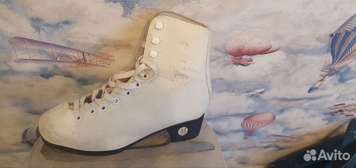 Коньки фигурные женские Oxelo 35рр