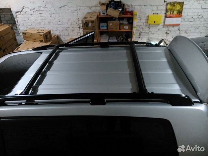 Land Cruiser 200 Поперечные черные V8OG1