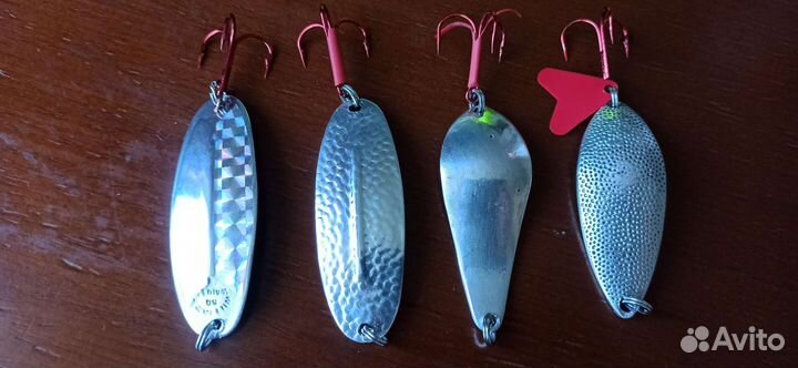 Блесна williams, pontoon21, kuusamo, атом-2 СССР