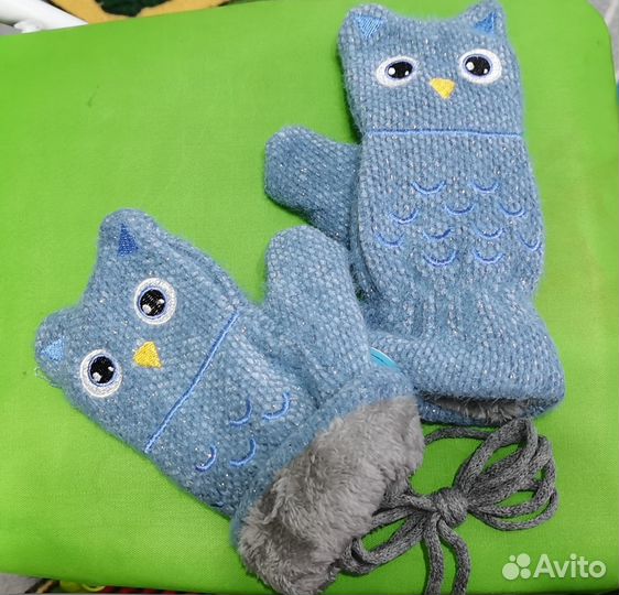 Варежки теплые