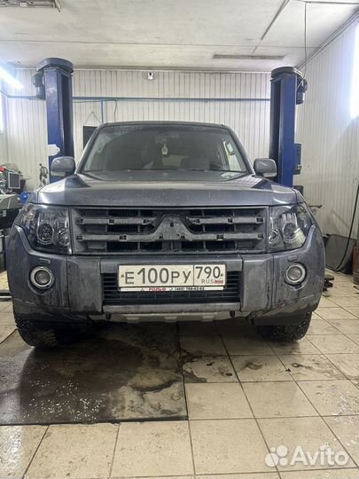 Фары mitsubishi pajero 4