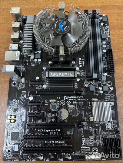 Плата Gigabyte GA-970A-DS3P +X2-245