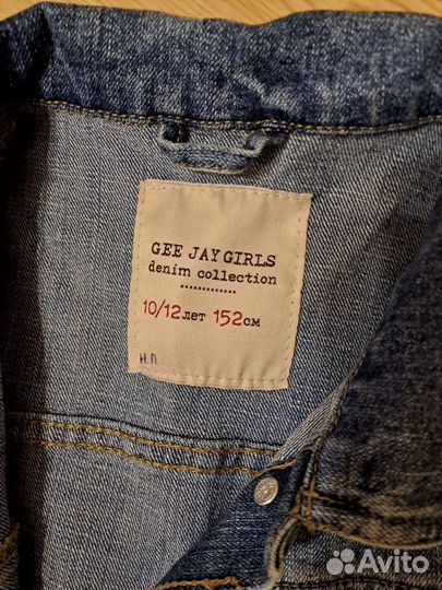 Джинсовка для девочки 152