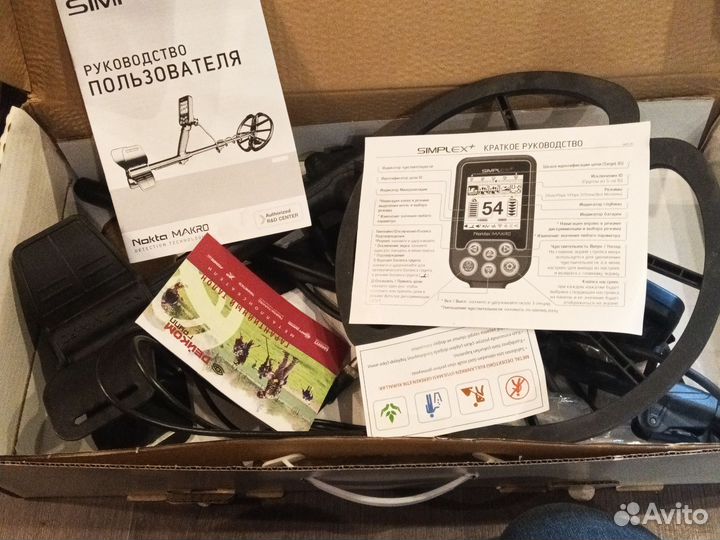 Металлоискатель Nokta Makro Simplex Plus