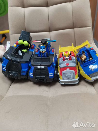 Машинки щенячий патруль