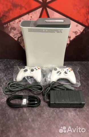 Xbox 360 fat (прошитая) + игры