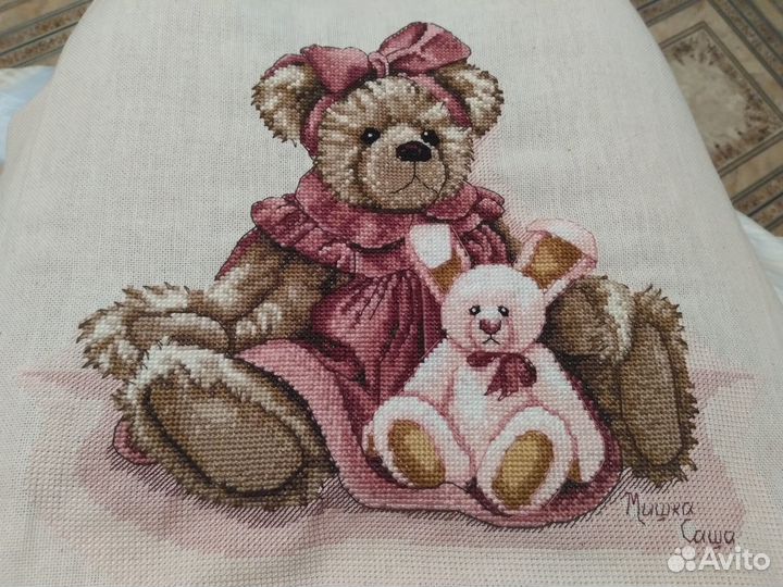 Вышивка крестом и бисером на заказ