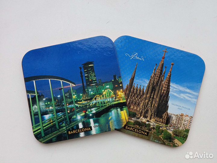 Подставка под стаканы Барселона