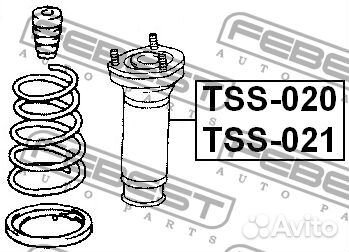 Febest TSS-021 Опора амортизатора toyota camry 01