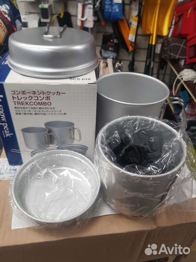 Набор посуды snow peak trekcombo алюминий
