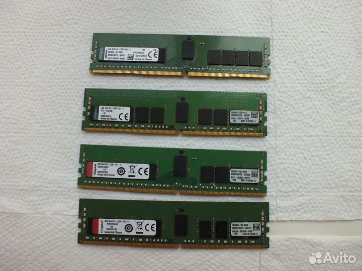 Серверная память Kingston ddr4 4x8-32Gb