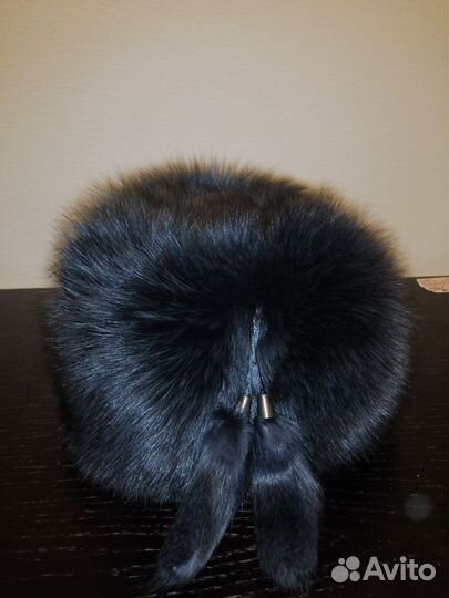 Шапка ушанка женская натуральный мех
