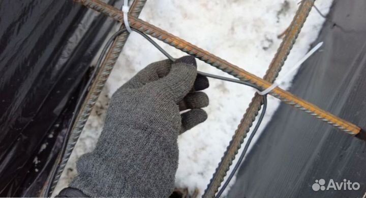 Греющий кабель для бетона