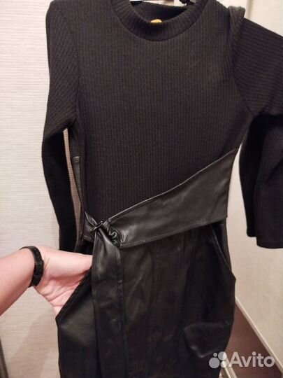 Платье под кожу