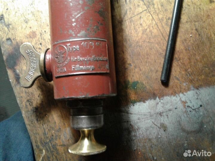 Старая немецкая паяльная лампа Нeidersdorf